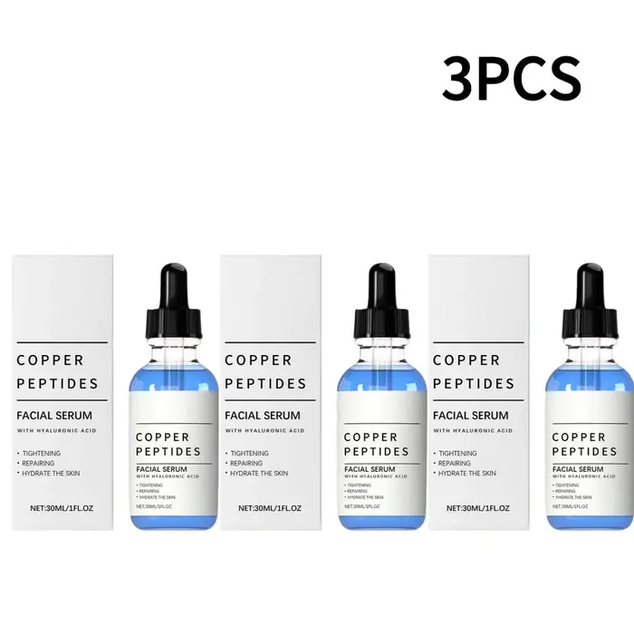 Sérum hydratant anti-âge aux peptides de cuivre