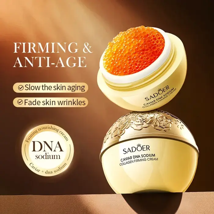 Crème de luxe à l'essence de caviar, élimination des rides, raffermissement du collagène, effet liftant, élasticité, soin de la peau du visage, cosmétiques coréens, 30g