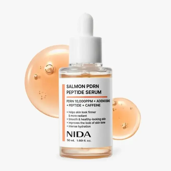 Sérum Peptidique PDRN au Saumon Hydratation Profonde Essence Hydratante pour la Peau Hydrate, Rend l