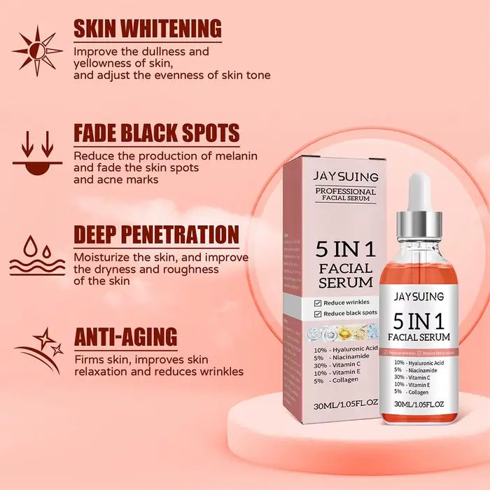 Sérum visage 5 en 1, hydratant