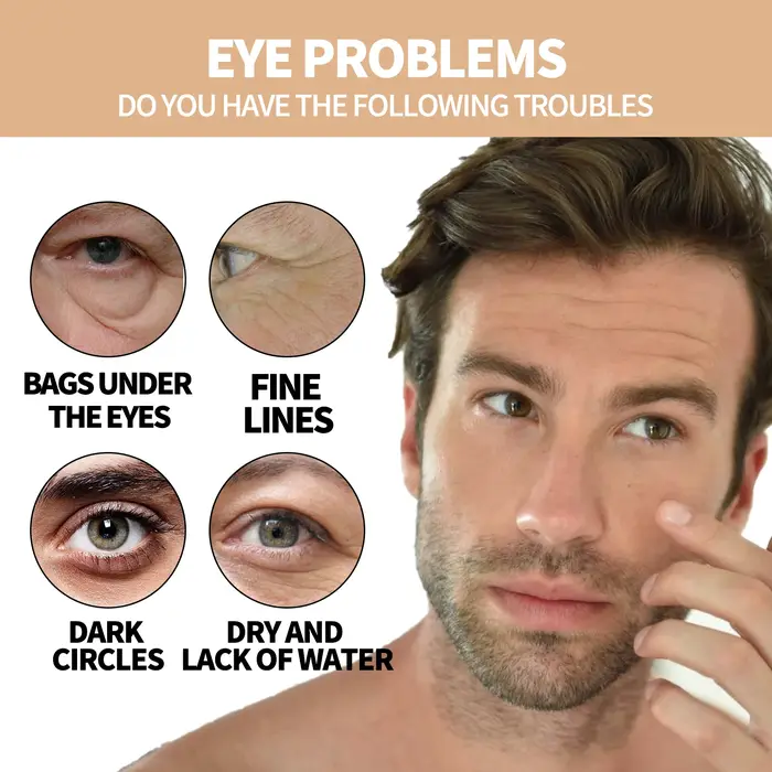 Crème pour les yeux au rétinol pour hommes