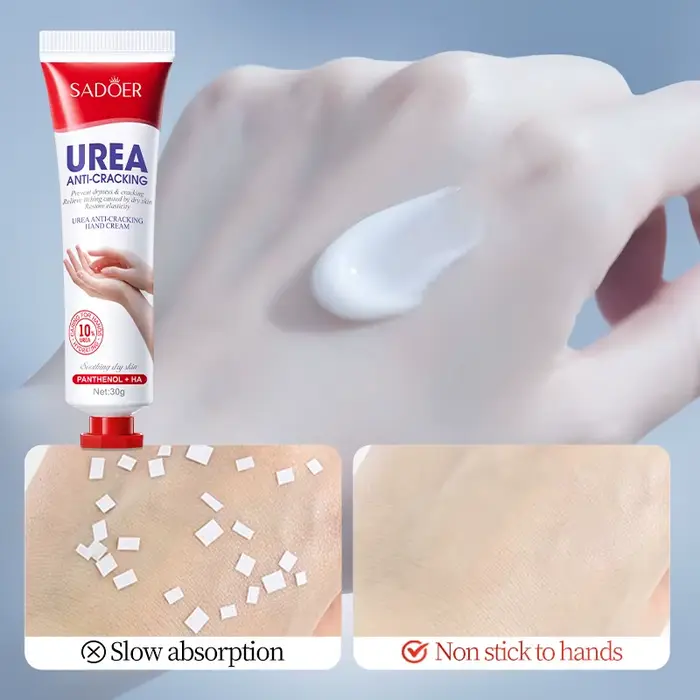 3/5 pièces SADOER Crème Mains Anti-Gerçures à 10% d'Urée