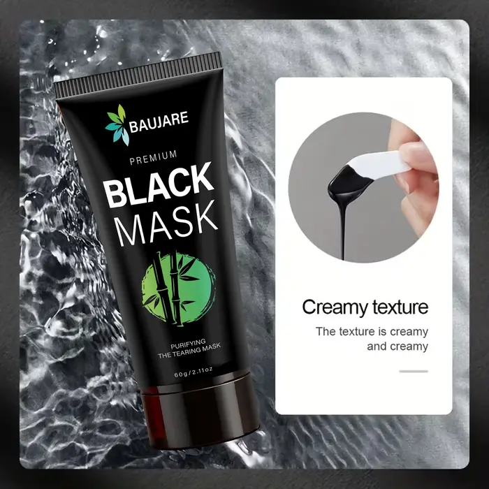 Masque Peel Off Premium pour points noirs au charbon de bois et Centella