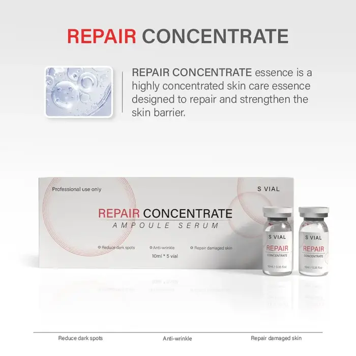 Professionnel haut de gamme Anti-rides CONCENTRATE AMPOULE SERUM Renewa Face