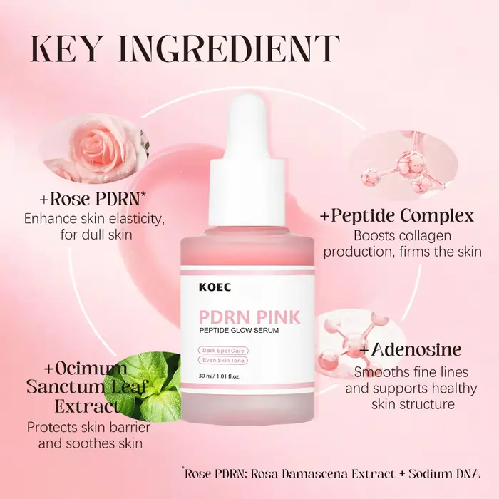 Rose Peptide Glow Serum Niacinamide