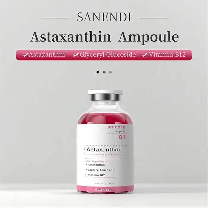 SANENDI Jet Peel Ampoule Sérum Acide Hyaluronique PDRN Essence Peptides de Cuivre Collagène Niacinam