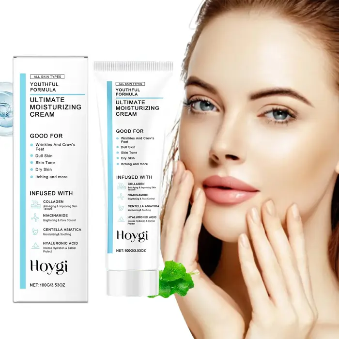 Centella crème hydratante acide hyaluronique