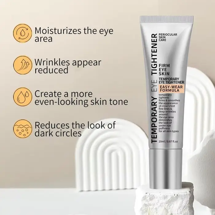Crème pour les yeux ferme instantanée
