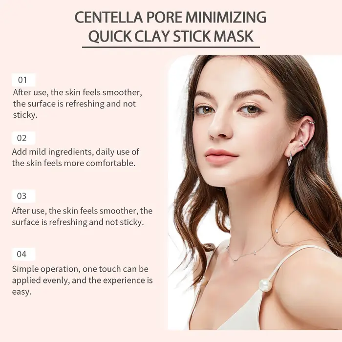 Centella – masque en bâton d'argile pour minimiser les pores