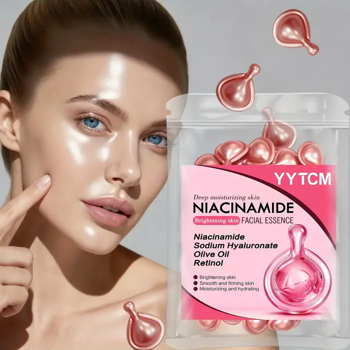 Capsules d'essence faciale à la niacinamide