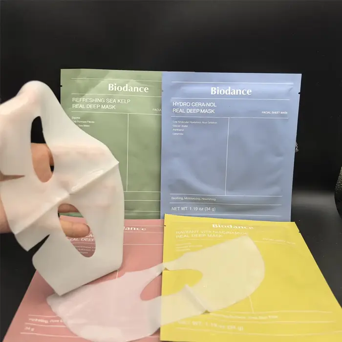 Masque de nuit hydratant au collagène réel
