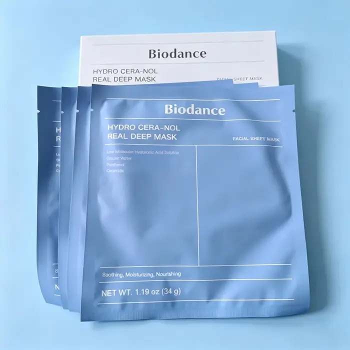 Masque facial hydratant profond au bio-collagène Biodance original