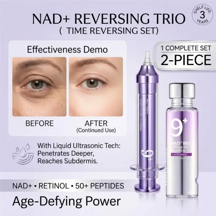 Sérum pour les yeux Numbuzin No.9 NAD + Crème pour le visage Anti-rides Élimination des cernes Anti-poches Liftant Raffermissant Hydratant Soin de la peau