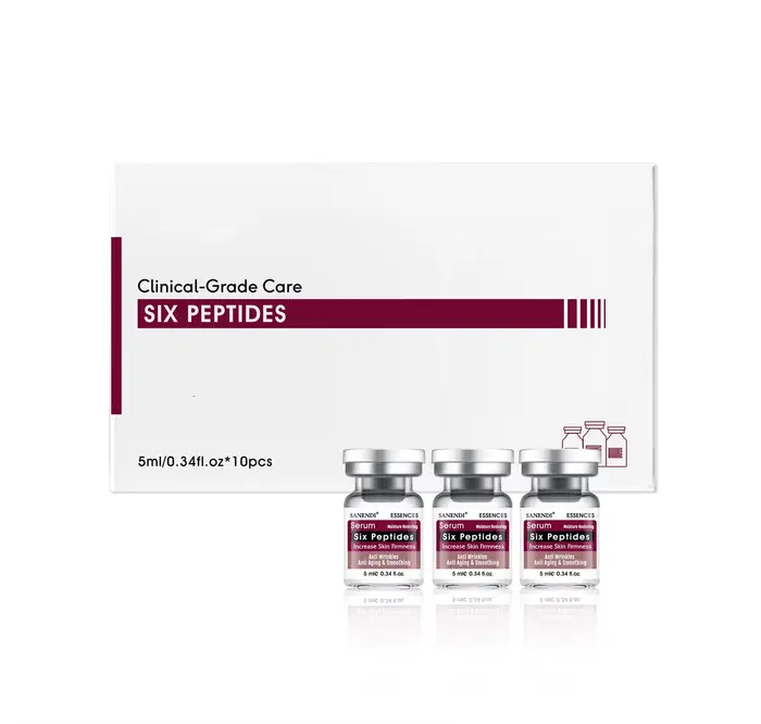 10 ampoules de sérum à l'acide hyaluronique pour le visage