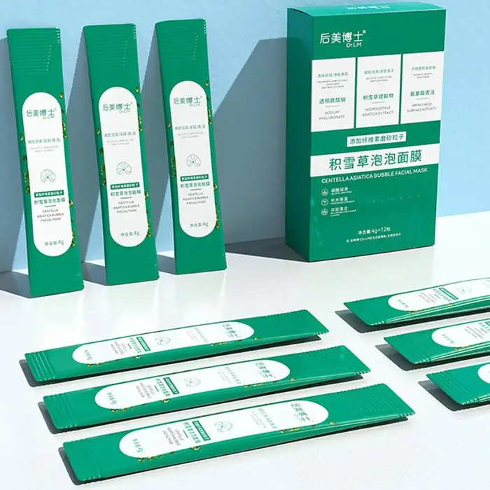 Masque facial à bulles Centella Asiatica