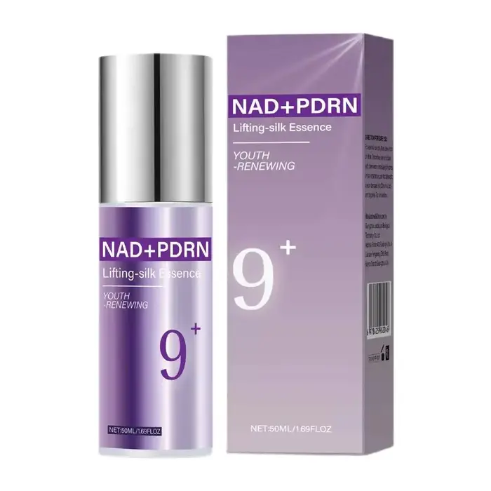 Non. Sérum Visage Liftant BIO 9+ NAD+ 50ml – Complexe Multi-Peptides Éclaircissant, Hydratation Prof