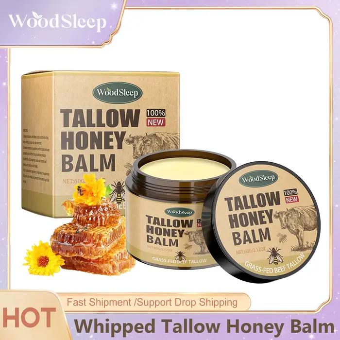Baume fouetté au Tallow de boeuf et au miel