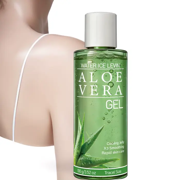 Gel d'aloe vera pur avec acide hyaluronique