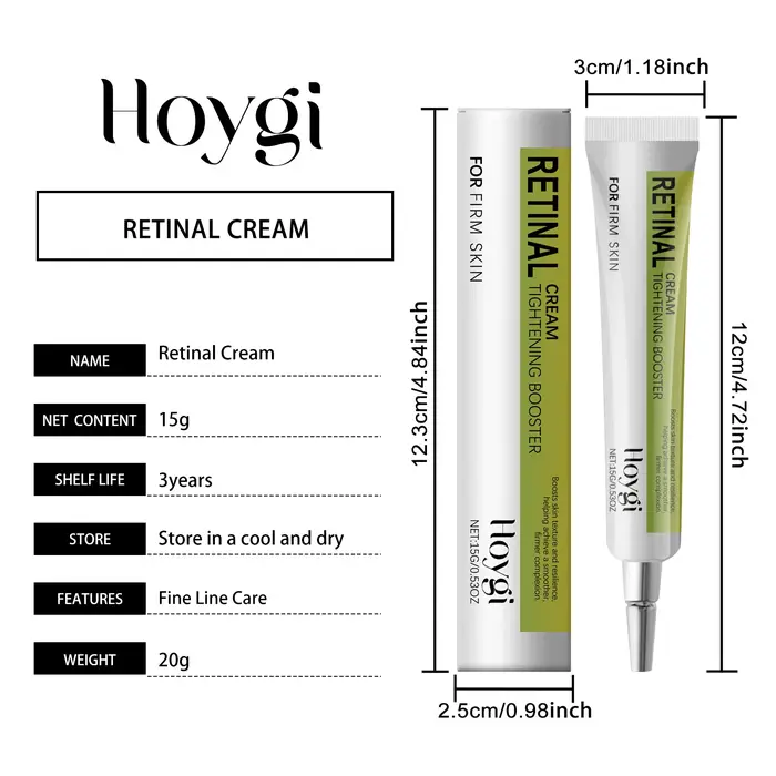 Crème Contour des Yeux Raffermissante au Rétinaldéhyde – Booster de Résilience et de Fermeté pour un