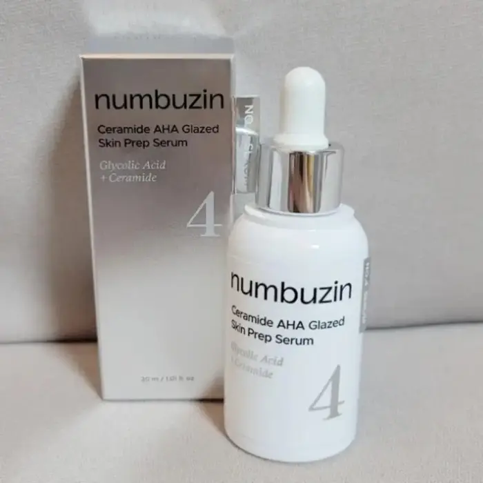 Sérum Numbuzin exfoliant hydratant pour le visage