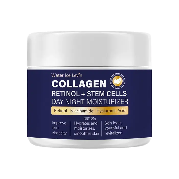 Crème au collagène pour le visage, 50g, au rétinol et à l'acide hyaluronique, soin de la peau Anti-v