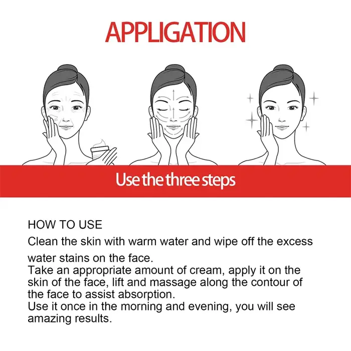 Crème pour le visage au rétinol déformable remodelé