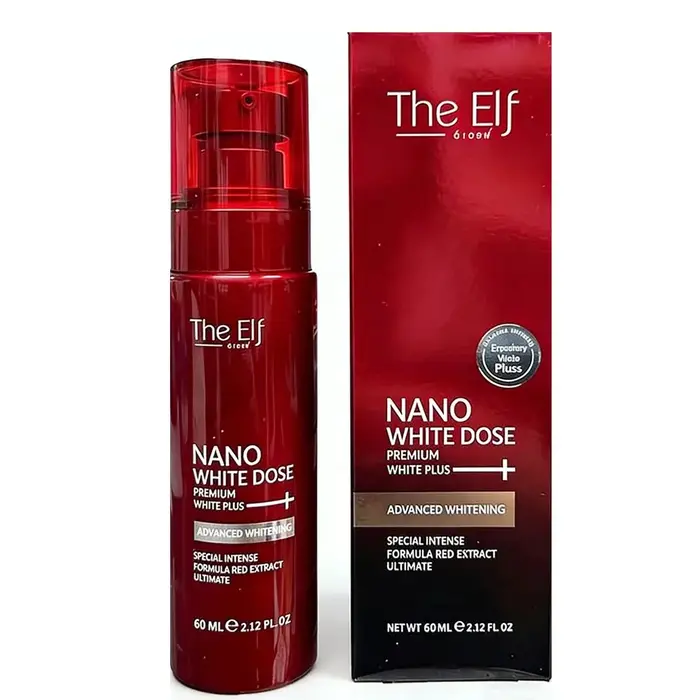 Sérum The Elf Nano White Dose Truyen Trang Mo Tham, estompe les taches foncées, éclaircit le teint,
