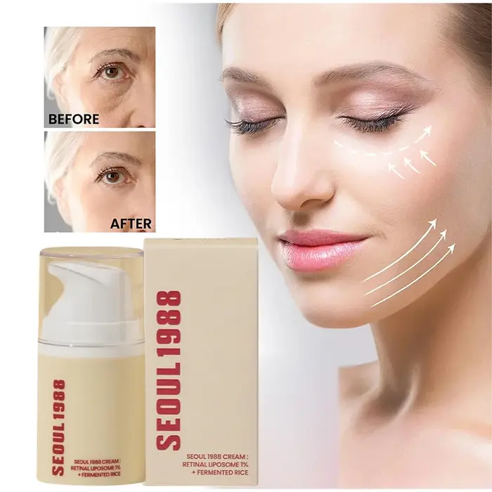 Coréen séoul 1988 crème pour les yeux escargot Mucin ensemble de soins de la peau blanchir