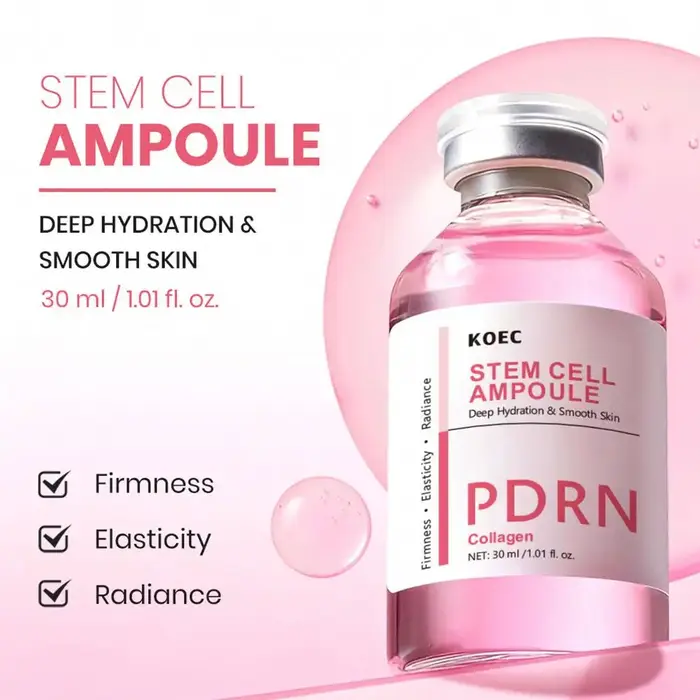 Ampoule PDRN ADN de Saumon – Sérum Visage Réparateur Profond