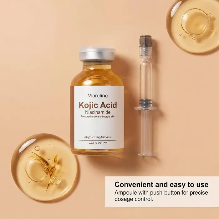 Ampoule visage à l'acide kojique et à la niacinamide