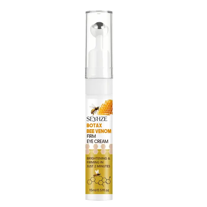 Crème pour les yeux à la toxine d'abeille Aihuf 15 ml, hydratation instantanée, anti-âge, nourrissan