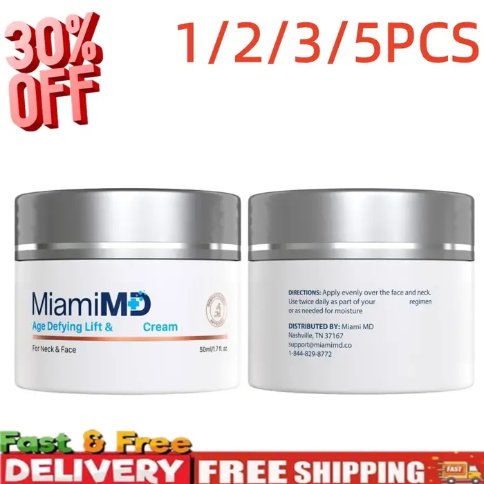 Crème pour le cou anti-âge Miami MD 50 ml