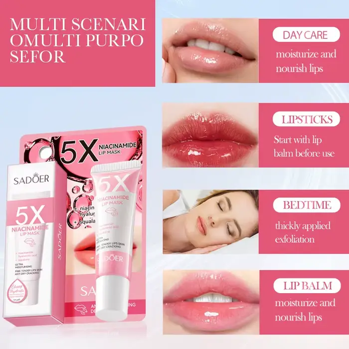 Masque hydratant pour les lèvres SADOER