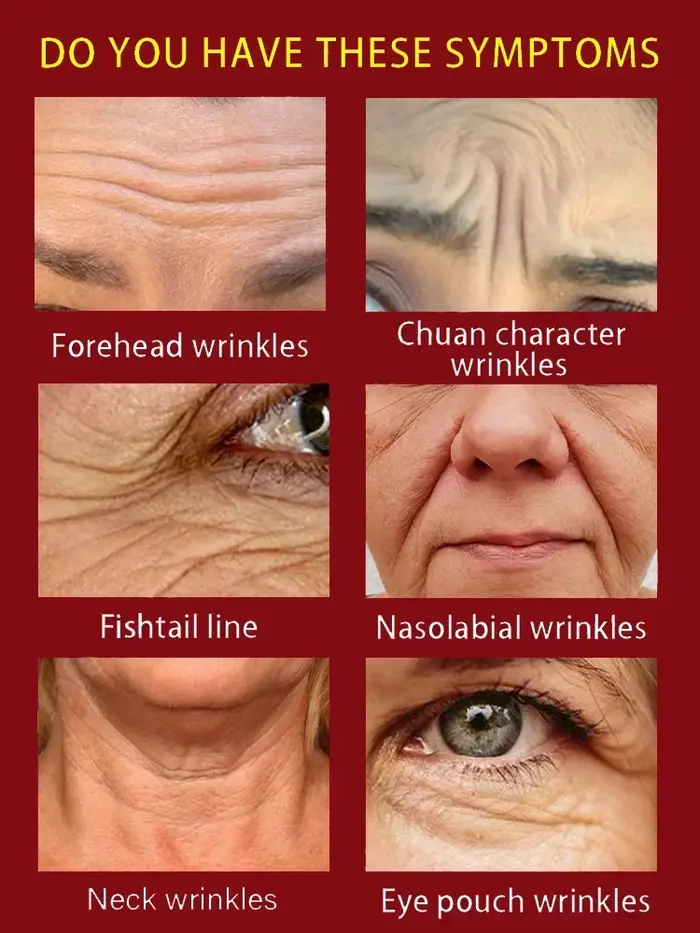 Effet anti-âge instantané anti-rides élimine le sérum pour les rides du visage
