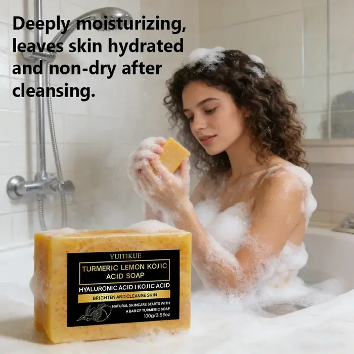 Savon Nettoyant au Curcuma