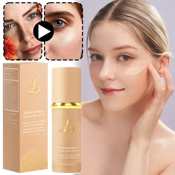 30g 4 en 1 Ultra Blends fond de teint à couleur changeante larges spectres SPF50 correcteur de protection solaire pour les femmes