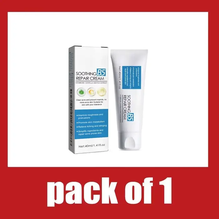 Crème hydratante Cicaplast B5 40 ml |   Apaise et nourrit la peau |   Support de barrière hydratante