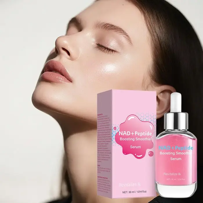 Sérum coréen NAD+ Peptide 30 ml - 5 Céramides, Collagène végétalien, Sérum hydratant anti-âge pour u