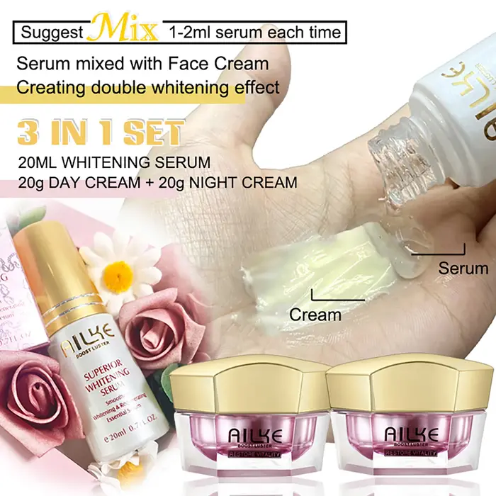AILKE crème éclaircissante pour le visage