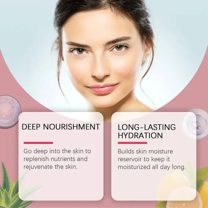 Masque Visage au Collagène Profond Hydro-Gel Hydratant Nuit pour Raffermissement de la Peau Effet