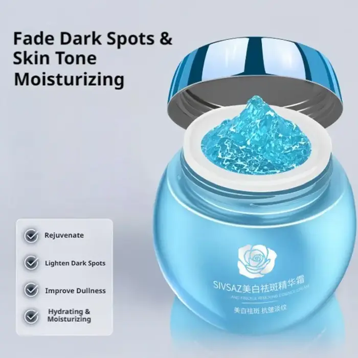 Crème pour le visage pour corriger les taches brunes