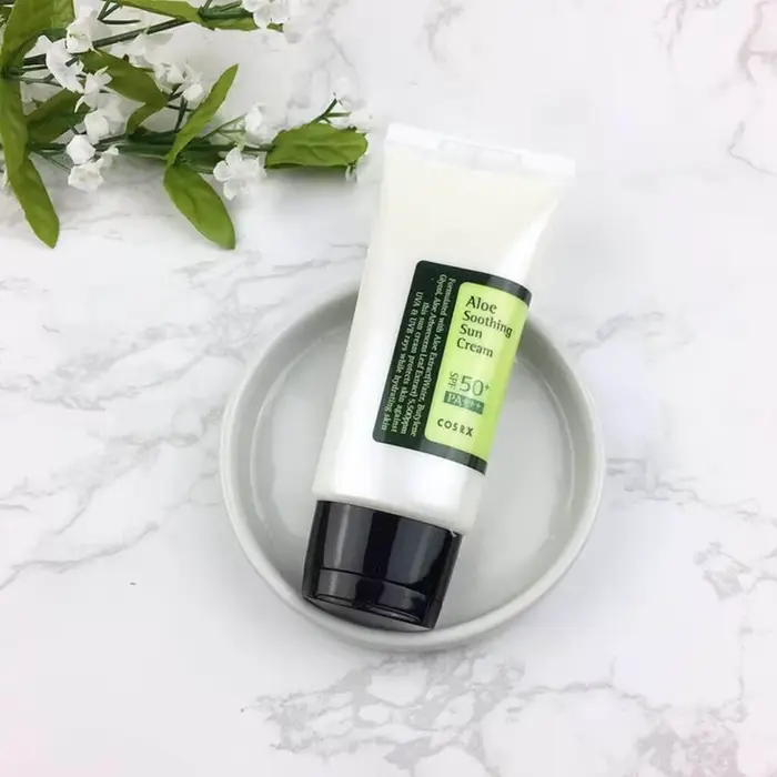 Crème Solaire Apaisante pour le Visage