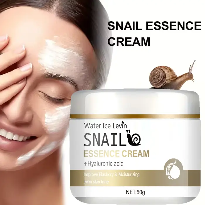 Crème hydratante à la bave d'escargot - Crème de jour et de nuit