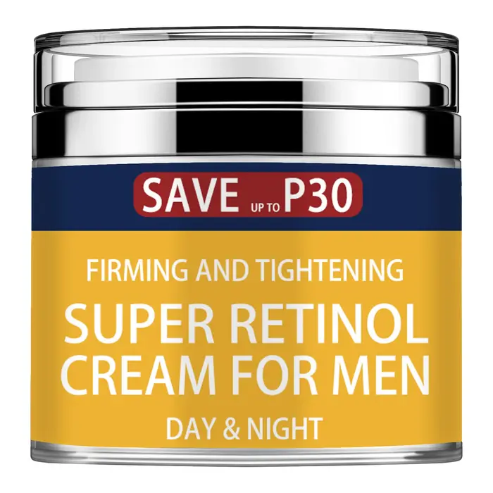 Crème pour le visage pour hommes crème hydratante Anti-âge pour hommes, collagène, rétinol et acide 