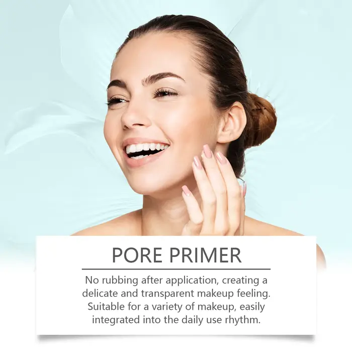 Apprêt de couverture des pores
