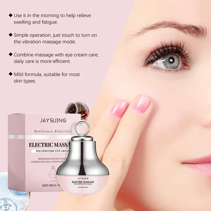 Crème raffermissante électrique pour les yeux