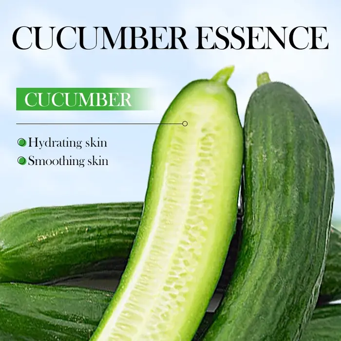 SAODER Fruits concombre nettoyant pour le visage mousse de lavage