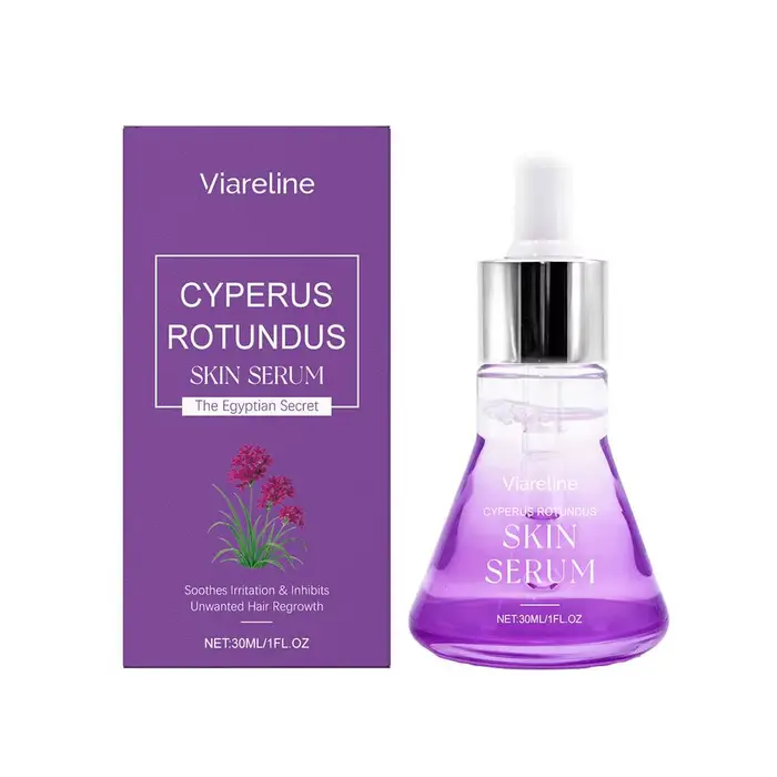 Sérum pour la peau au Cyperus Rotundus, Huile de Cyperus Rotundus pour la réduction des poils, Huile