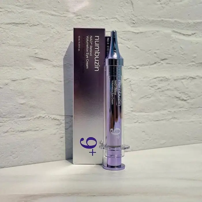 Numbuzin 9 + NAD + crème pour les yeux liquide Essence ultrasonique raffermit hydrate réduit les ridules cernes hydratation nourrissante