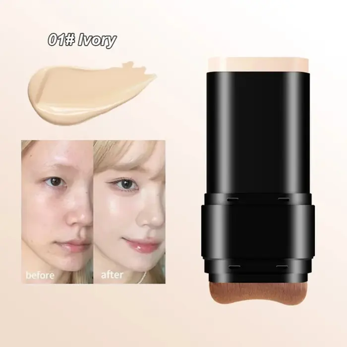 Eau humide lumière correcteur fond de teint gomme